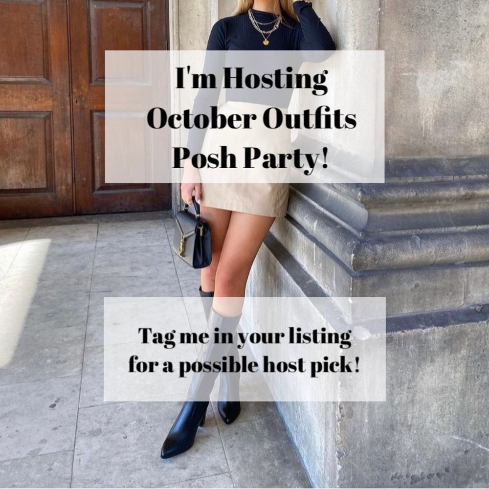Co-Hosting October Outfits Posh Party